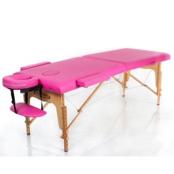 Restpro Classic 2 Pembe Renk Katlanabilir Masaj Masası