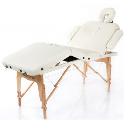 Restpro Vip 4 Krem Renk Katlanabilir Masaj Masası