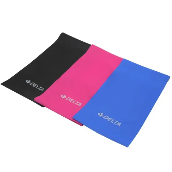 120 Cm 3'lü Pilates Band Set