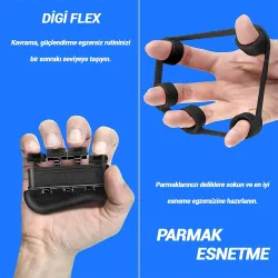 El Parmak Güçlendirme 5'li Set El Parmak Güçlendirme 5'li Set