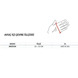 Ödem Eldiveni Başparmak Kapalı - Medium - Hafif Basınç